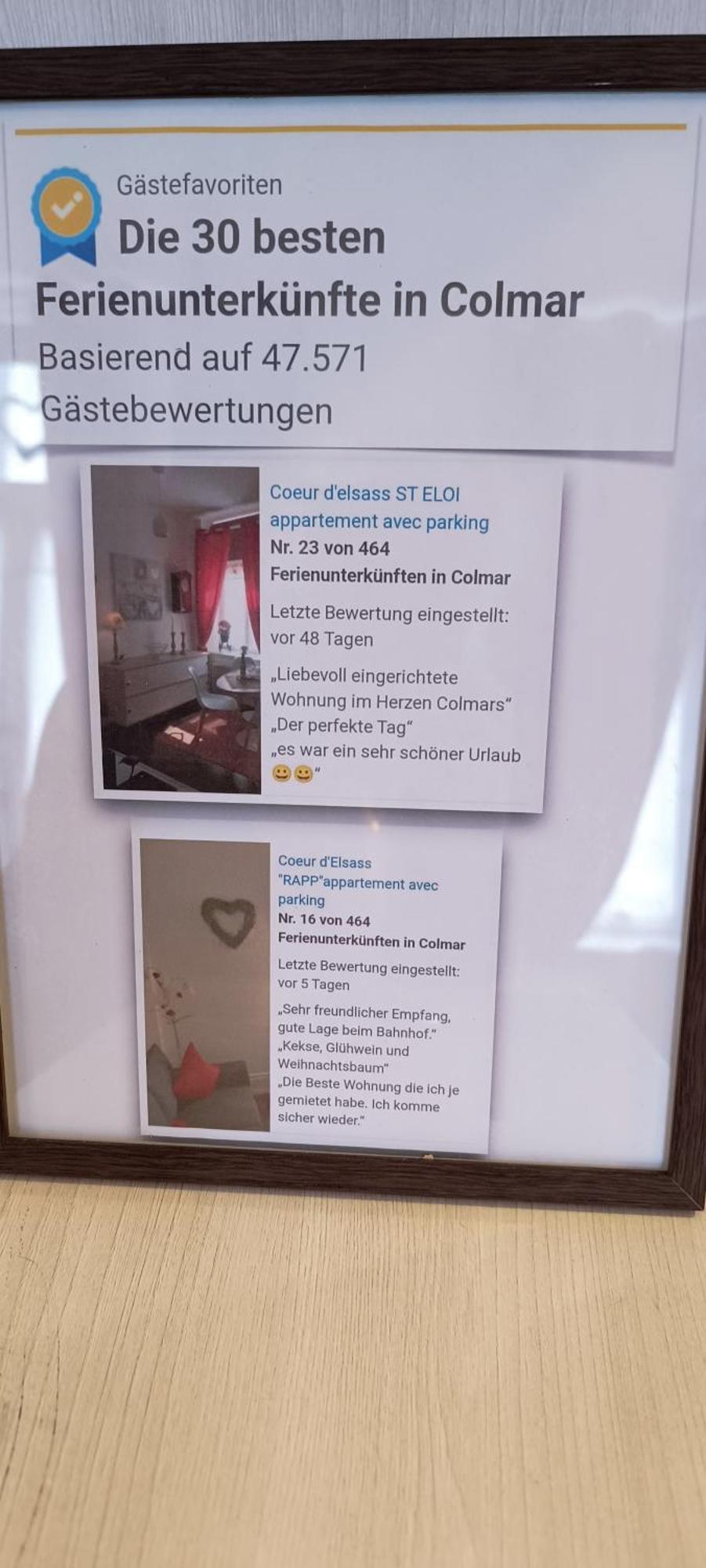 "Coeur D'Elsass St Eloi Centre Ville Avec Parking Colmar Exteriér fotografie